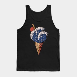 Kanagawa Ice Cream Tank Top